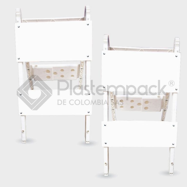 Valla Plástica Sin Marcar Tipo Reten Rellenable