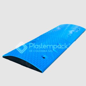 2 resalto en pvc azul