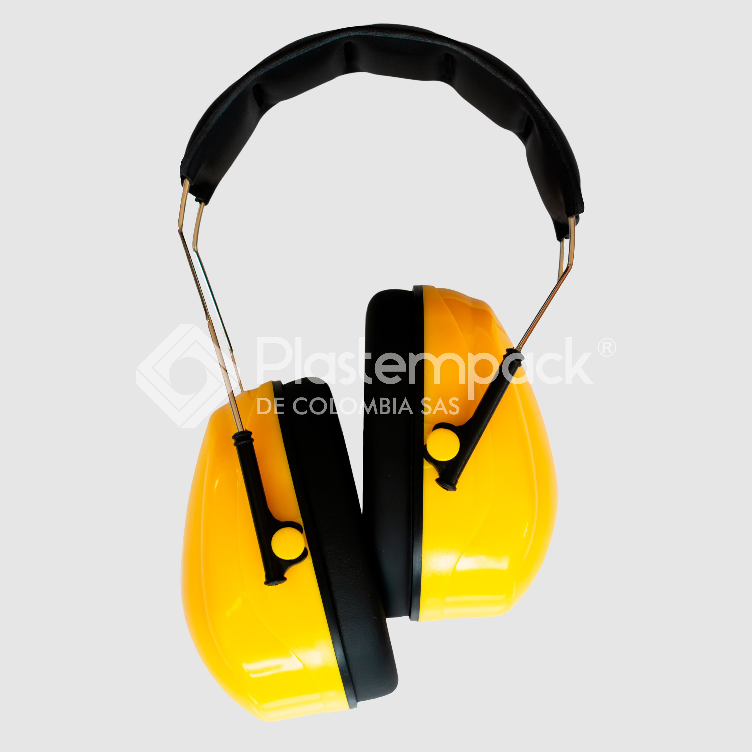 tapa-oidos de copa amarilla