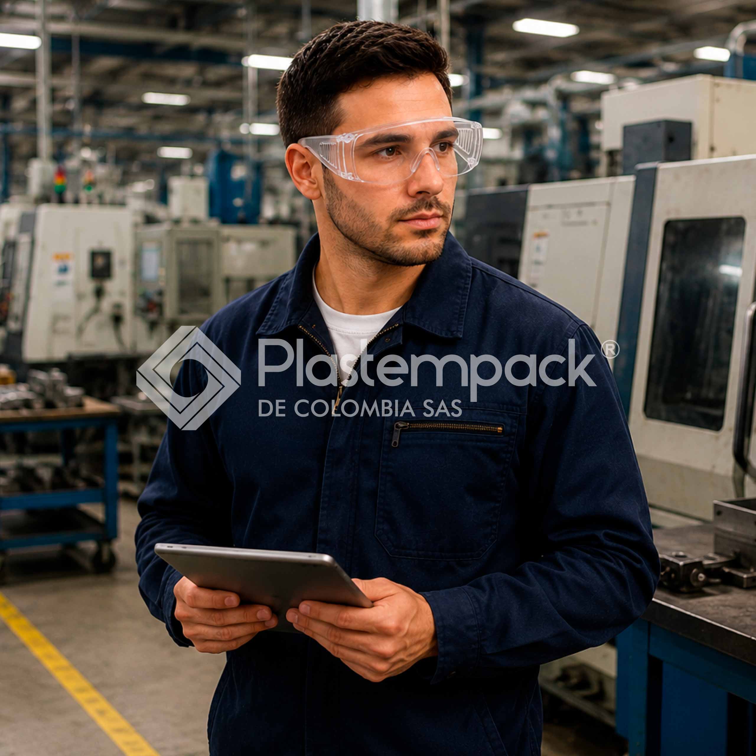 Gafas de Seguridad Industrial Marco Transparente - Imagen 4